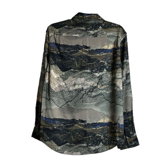 Houston White Men’s Long Sleeve Button Up Shirt, Multicolored, Size S, NWOT - Picture 2 of 5